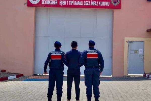 19 Yıl Cezası Olan Kişi Fethiye’De Yakalandı