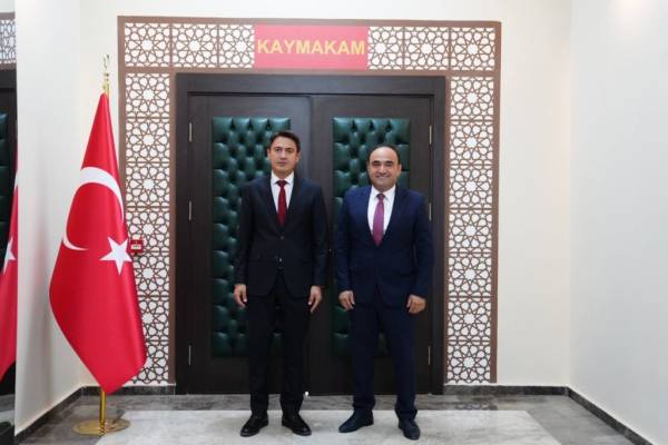Başkan Akdenizli’Den Kaymakam Dilekli’ye Hayırlı Olsun Ziyareti