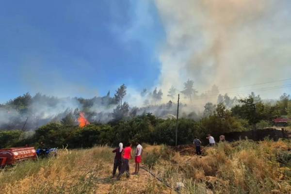 Büyükşehir’e Ait Yangın Tankerleri Görevde