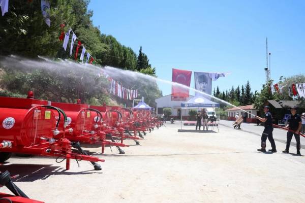 Büyükşehir’den Kırsala Yangın Tankeri Desteği