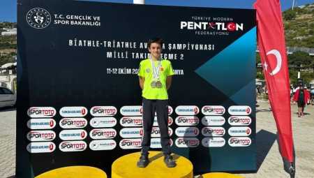 Büyükşehir Sporcusu Batur Genç’ten İki Günde İki Türkiye Şampiyonluğu
